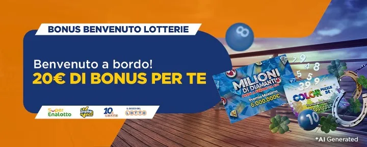 Bonus de bun venit loterii Gold Bet